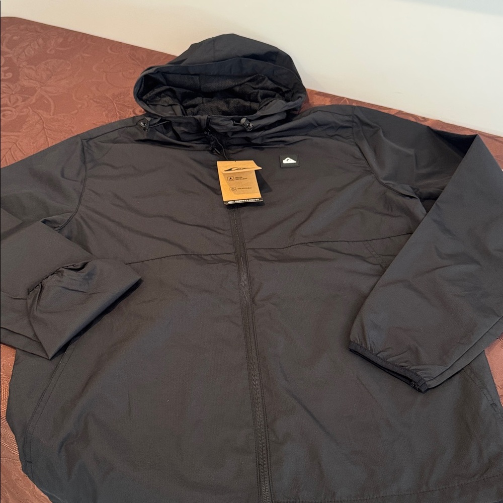 Men’s Quicksilver Water Repellant Windbreaker. Size Med. - Picture 7 of 16